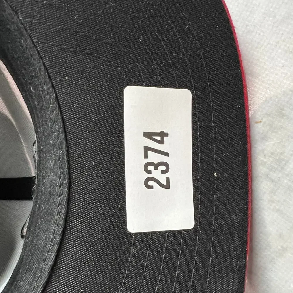 Fox Racing Head Snapback Hat Black & Red One Size Adjustable